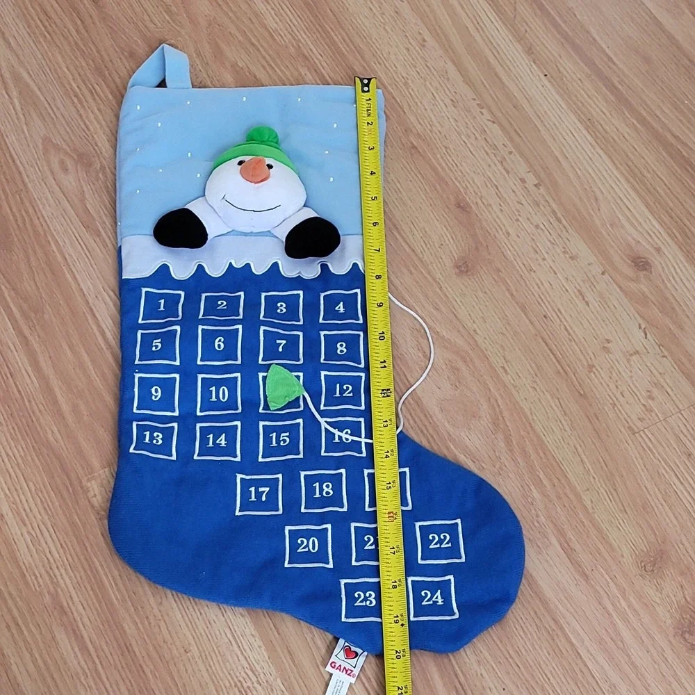 Ganz Snowman‎ Calendar Stocking 20